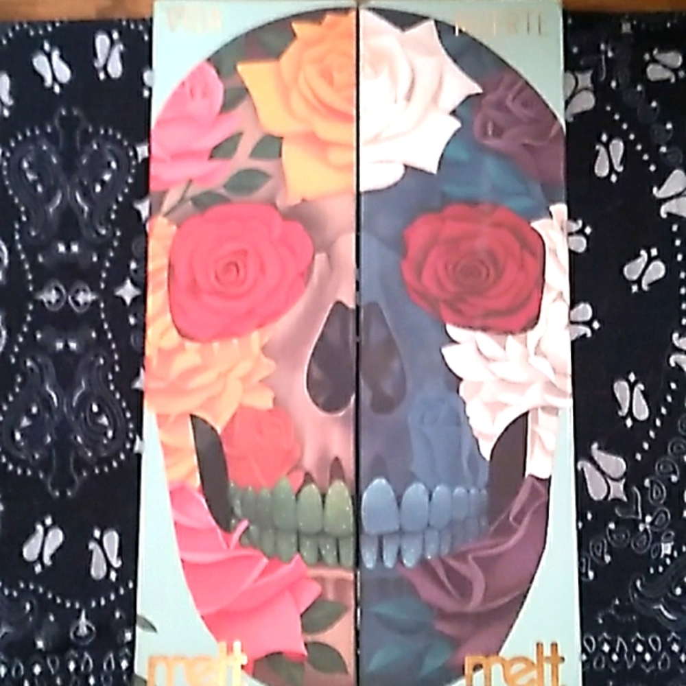 Melt Cosmetics 2 eyeshadow palettes VIDA MUERTE
